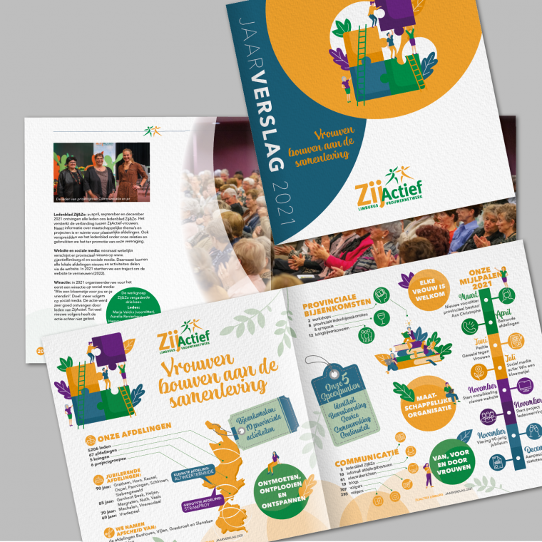 Folders, brochures & advertenties - Grafische Vormgeving & Ontwerp - Puth - Zuid-Limburg
